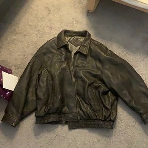 Perfect Condition Real Leather Linea Uomo Jacket
